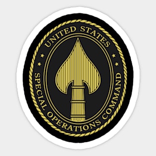 SOCOM - small chest emblem design - United States Special Operations Command Sticker